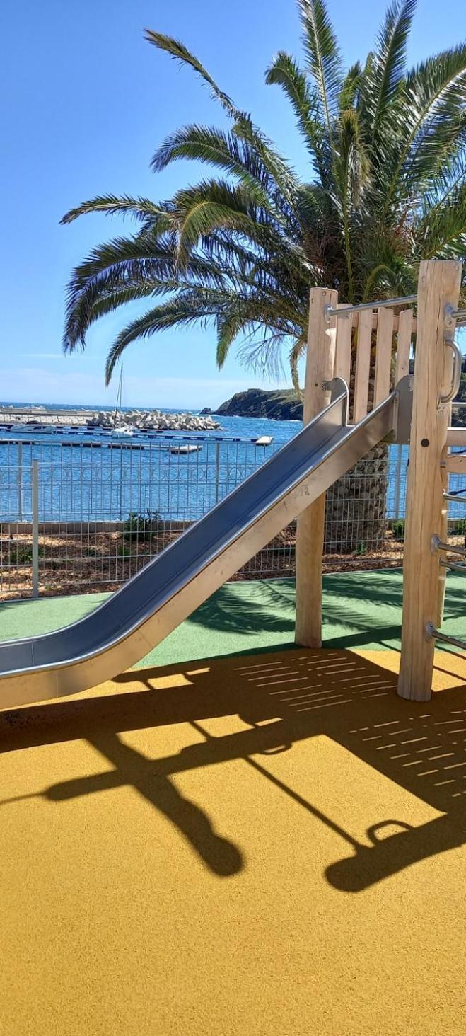 Cerbère Appart F3 A 150 M De La Plage Avec Parking Prive מראה חיצוני תמונה